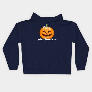 Feliz Halloween - Pumkin design Kids Hoodie